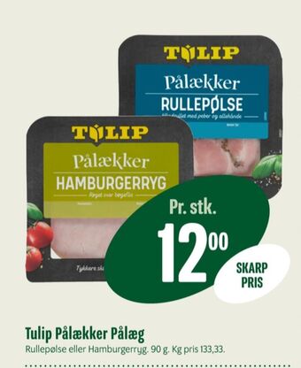 Min Købmand Pålækker hamburgerryg tilbud