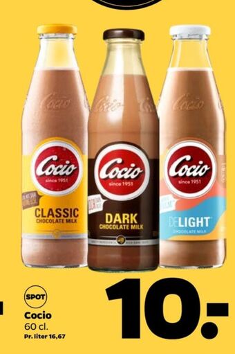 Netto Cocio chokolademælk dark tilbud