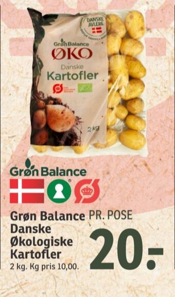 SPAR Grøn balance kartofler tilbud