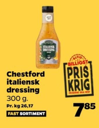 Chestfords dressing