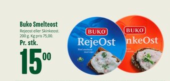 Min Købmand Buko smelte smøreost rejeost tilbud