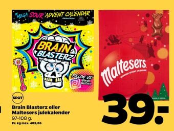Netto Brain blasterz julekalender tilbud