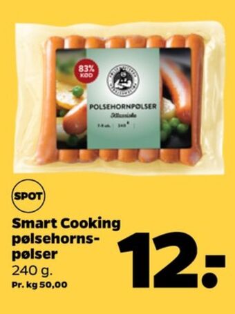 Netto Pølsemesteren pølsehornspølser tilbud