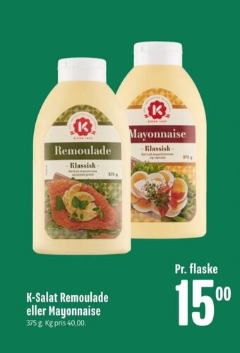 Min Købmand K-salat remoulade tilbud