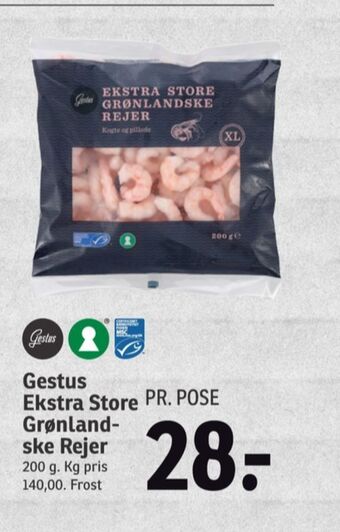 SPAR Gestus rejer tilbud
