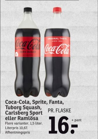 SPAR Coca cola cola tilbud