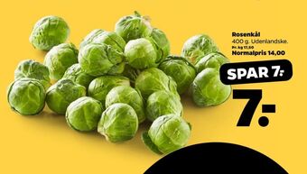 Netto Ukendt rosenkål tilbud