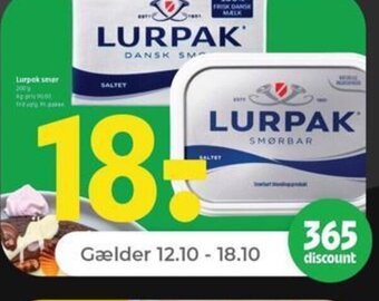 Netto LURPAK SMØR tilbud