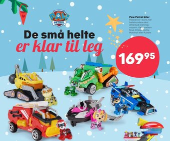 Kvickly Paw Patrol biler tilbud
