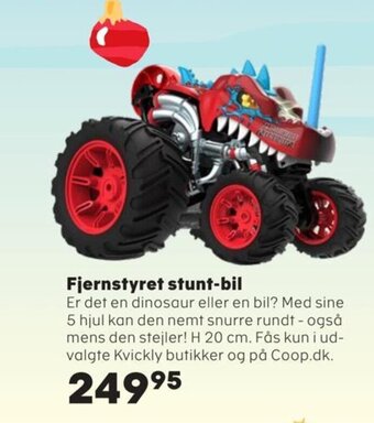 Fjernstyret stunt-bil