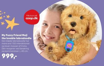Kvickly My Fuzzy Friend Moji the lovable labradoodle tilbud