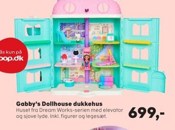 Kvickly Gabby's Dollhouse dukkehus tilbud