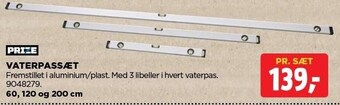 jem & fix Prize vaterpassæt tilbud