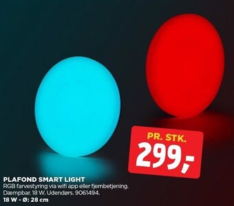 jem & fix Plafond smart light tilbud