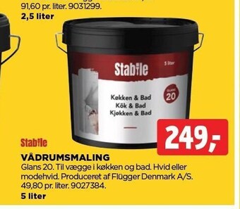 jem & fix Stabile vådrumsmaling tilbud