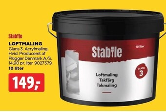 jem & fix Stabile loftmaling tilbud