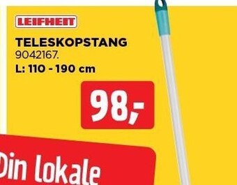 jem & fix Teleskopstang tilbud