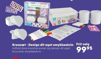 Kreasæt - Design dit eget smykkeskrin