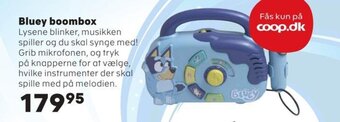 Kvickly Bluey boombox tilbud