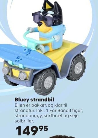 Bluey strandbil