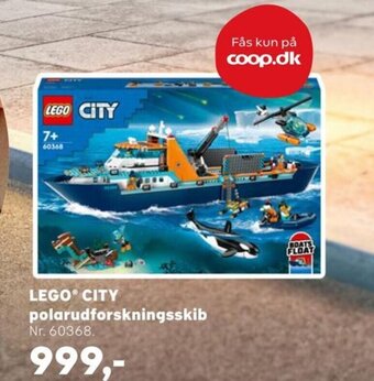 LEGO® CITY polarudforskningsskib