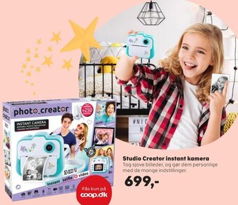 Studio Creator instant kamera