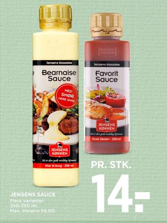 MENY Jensens sauce tilbud