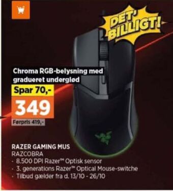 Power Razer mus tilbud