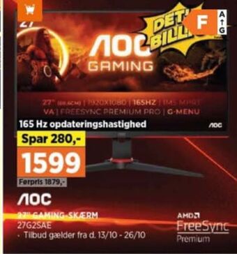 Power Aoc monitor tilbud