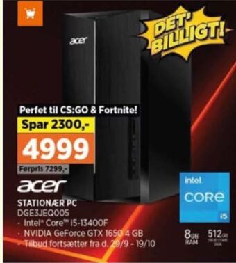 Power Acer pc tilbud