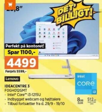Power Lenovo bærbar pc tilbud