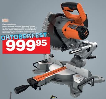 Bauhaus Black&decker kap- og geringssav tilbud