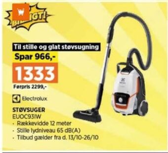 Power Electrolux støvsuger tilbud
