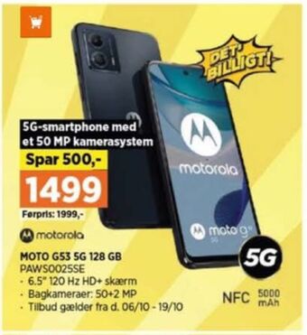 Moto g53 mobiltelefon