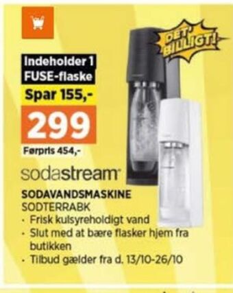 Power Sodastream sodavandsmaskine tilbud