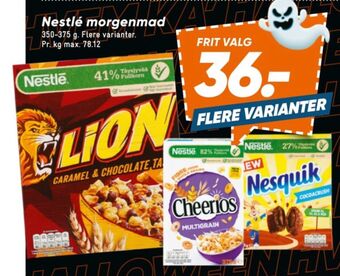 Lion morgenmadsprodukt