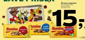 Coop 365 Marabou chokolade tilbud