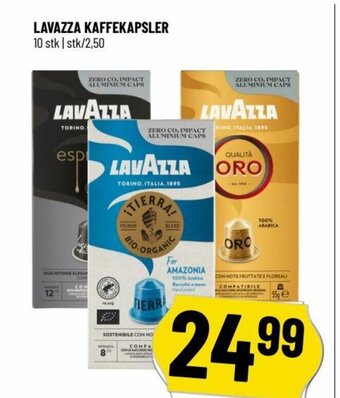 Løvbjerg LAVAZZA KAFFEKAPSLER tilbud