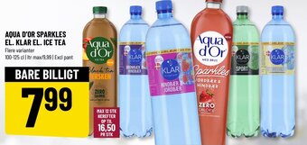 Løvbjerg AQUA D'OR SPARKLES EL. KLAR EL. ICE TEA tilbud