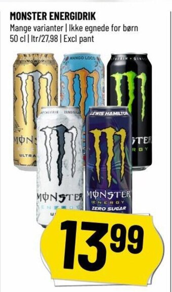 Løvbjerg MONSTER ENERGIDRIK tilbud