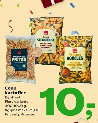 Coop 365 Coop kartofler tilbud