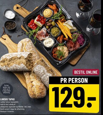 Løvbjerg LUKSUS TAPAS tilbud