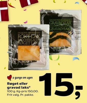 Coop 365 Røget eller gravad laks tilbud