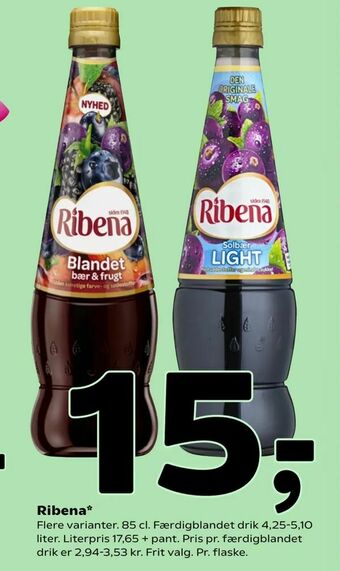 Coop 365 Ribena tilbud