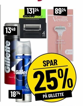 Løvbjerg PÅ GILLETTE tilbud