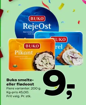 Coop 365 Buko smelte eller flødeost tilbud