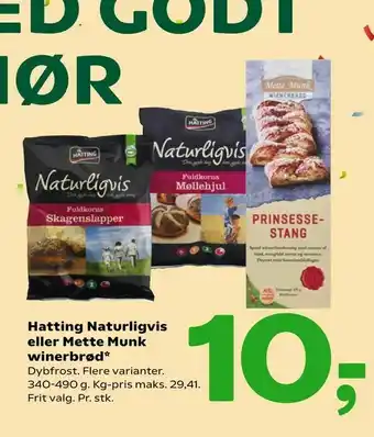 Hatting Naturligvis eller Mette Munk winerbrød