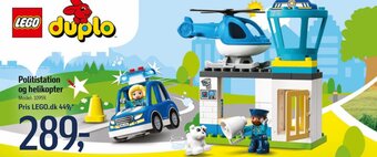 Føtex LEGO duplo Politistation og helikopter tilbud