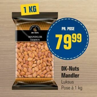 Otto Duborg DK-Nuts Mandler tilbud