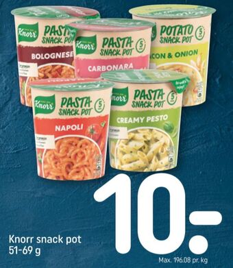 REMA 1000 Snack pot instant retter tilbud